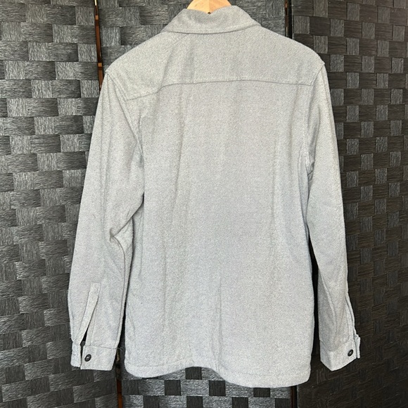 NWT Vrg 1946 Zippered Medium Weight Jacket Quilted Lining Mens Medium Grey - Picture 2 of 10